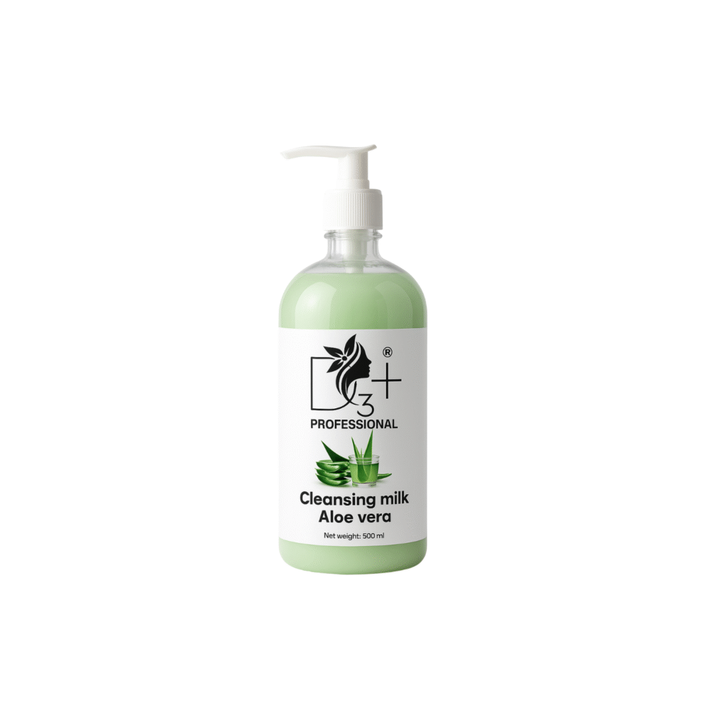 D3+ Professional Aloe Vera Cleansing Milk 500ml