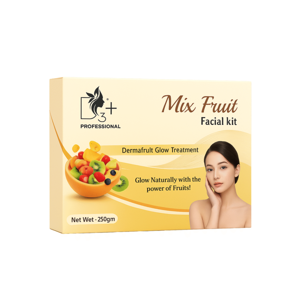D3+ Professional Mix Fruit Facial Kit 250gm (net)