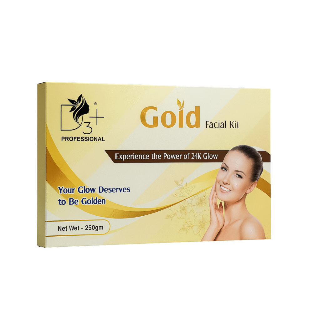 D3+ Professional Gold Facial Kit - 250gm (net)