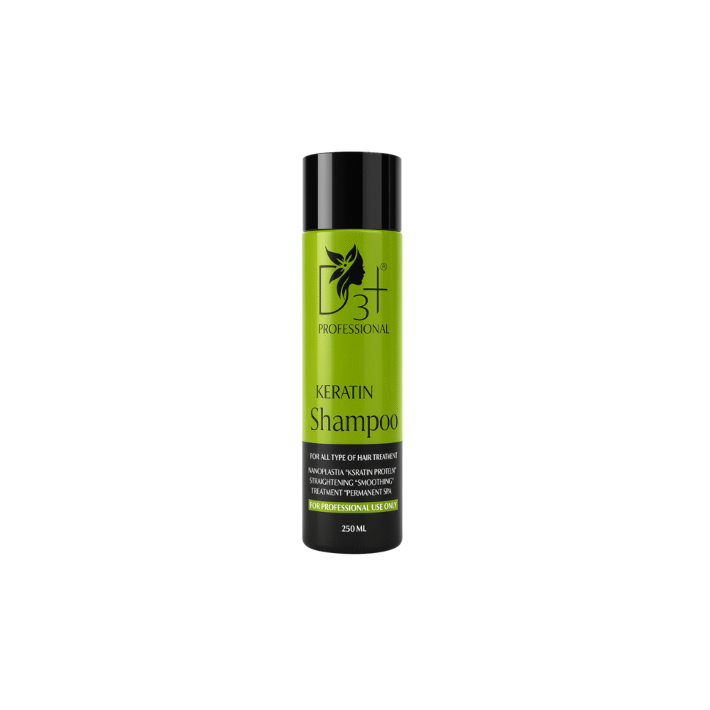 D3+ Professional Keratin Shampoo 250ml