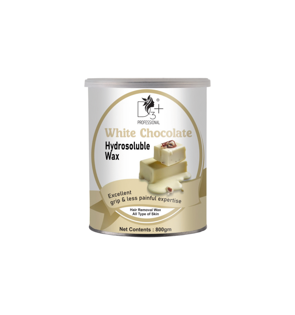D3+ Professional White Chocolate Hydrosoluble Wax 800 gm